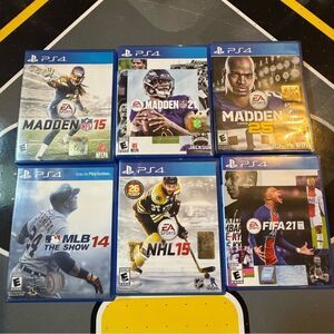 PS4 Sports Bundle of 7 Video Games
